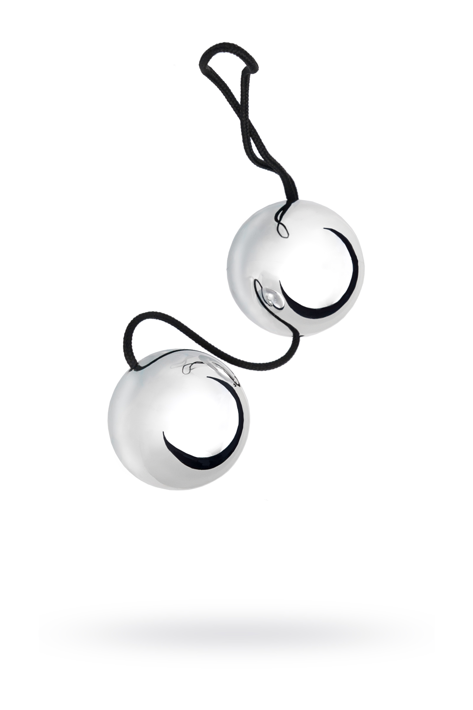 Шарики вагинальные,Серебристые, 20,5 см, Ø 3,0