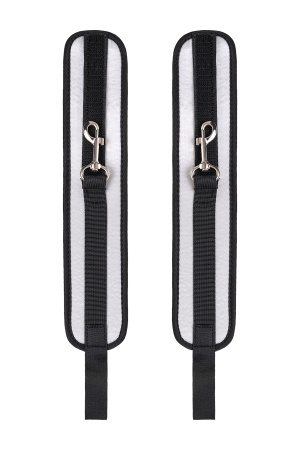 Поножи Anonymo.полиэстер, серебристые, 28,5 см