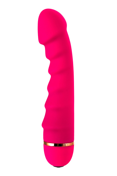 Вибратор TOYFA A-Toys, силикон,  розовый, 16 см, Ø 3,3 см