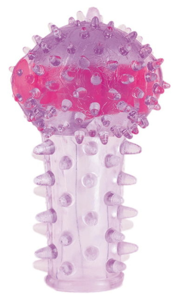 Вибронасадка Toyfa, Фиолетовая, 6 см, Ø 2