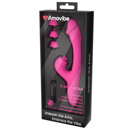 Иновационный вибратор кролик Amovibe G Spot Ultra