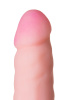 Фаллоимитатор  двустороний   LOVETOY LESBI TOUCH, телесный 43 см