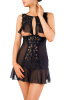Комбинация Erolanta Lingerie Collection с открытой грудью  (50-52)