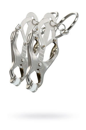 Зажимы для сосков TOYFA Theatre, серебрянные