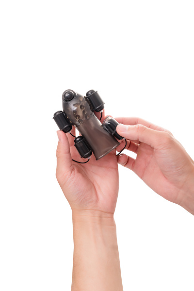 Многофункциональный тренажер для мужчин Erotist Hero 5, ТРЕ, черный, 10,5 см