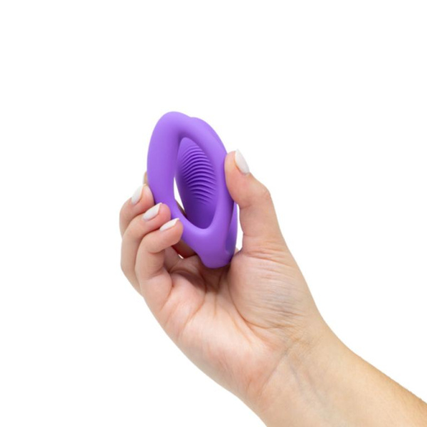 Вибратор для пар WE-VIBE Sync O пурпурный,силикон,8 см.