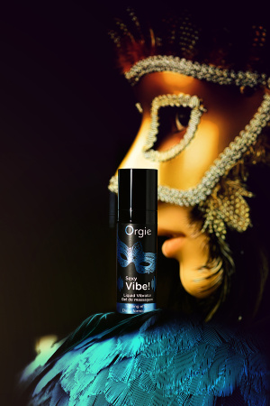 Гель для массажа Orgie Sexy Vibe Liquid Vibrator с эффектом вибрации, 15 мл