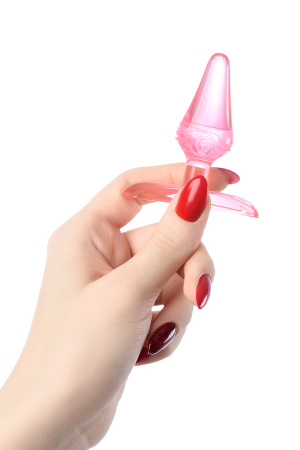 Втулка анальная TOYFA, красный, 6,5 см, Ø 2,5