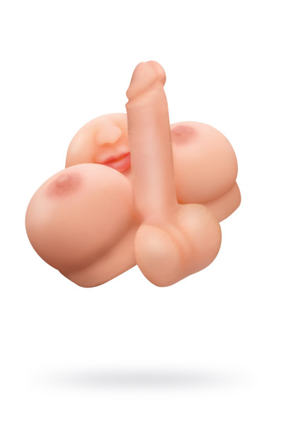 Маструбатор с грудью и пенисом Mia Isabella Collection Ride My Big Cock