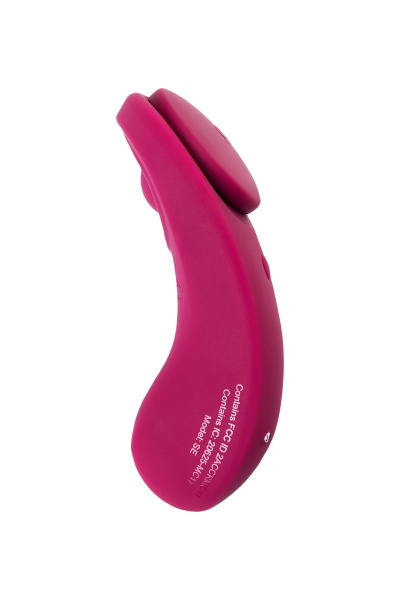 Вибромассажер Satisfyer Sexy Secret, силикон, красный, 8,5 см