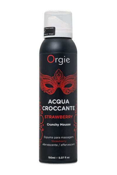 Шипучая увлажняющая пена Orgie Acqua Croccante, 150 мл