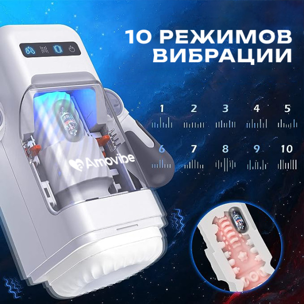 Робот-мастурбатор инновационный Amovibe Game Cup