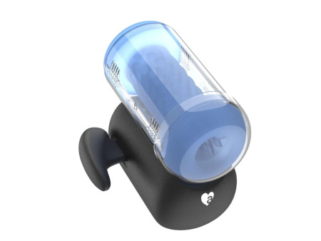 Инновационный робот-мастурбатор Amovibe Black Knight с функцией пенетрации