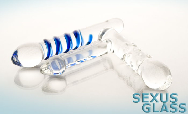 Фаллоимитатор Sexus Glass,стекло