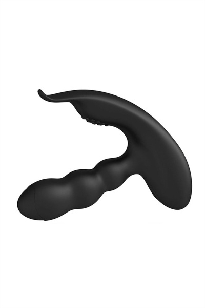 Стимулятор простаты Levett Jonas, черный, 12,5 см