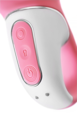 Нереалистичный вибратор Satisfyer Air Pump Booty 5, розовый, 15 см