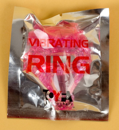 Виброкольцо, Розовое, 7,0 см, Ø 2,5