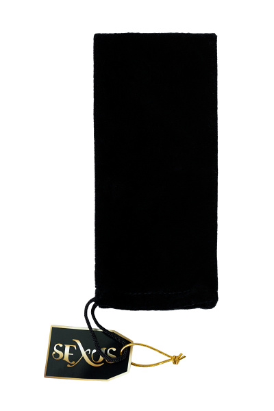 Анальная втулка Sexus Glass, стекло, коричневая 12,5 см, Ø 4 см