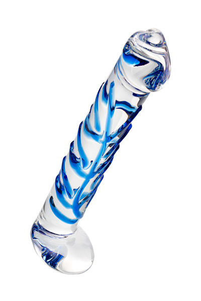Фаллоимитатор Sexus Glass,стекло,18см