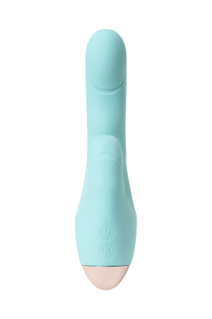 Вибратор TOYFA L'EROINA  Crystal, голубой, 18.3 см