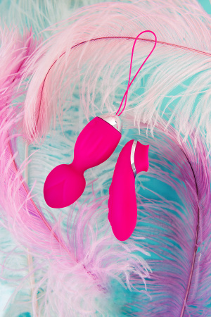 Виброшарики и стимулятор внешних эогенных зон TOYFA L'EROINA  Tella 50 грамм.